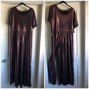 Shimmer Jumpsuit. Altar’d State (A Beautiful Soul)